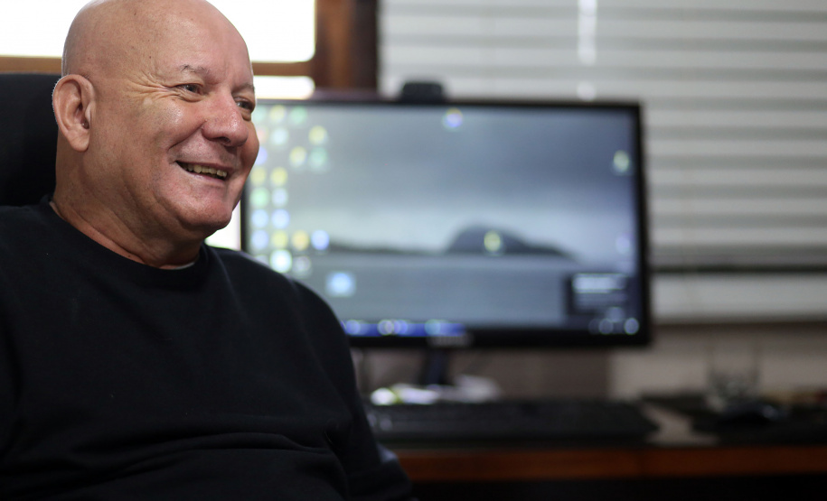 Jornalista Roberto José da Silva, o Zé Beto  -  Curitiba, 31/05/2019  -  Foto: Gilson Abreu/ANPr