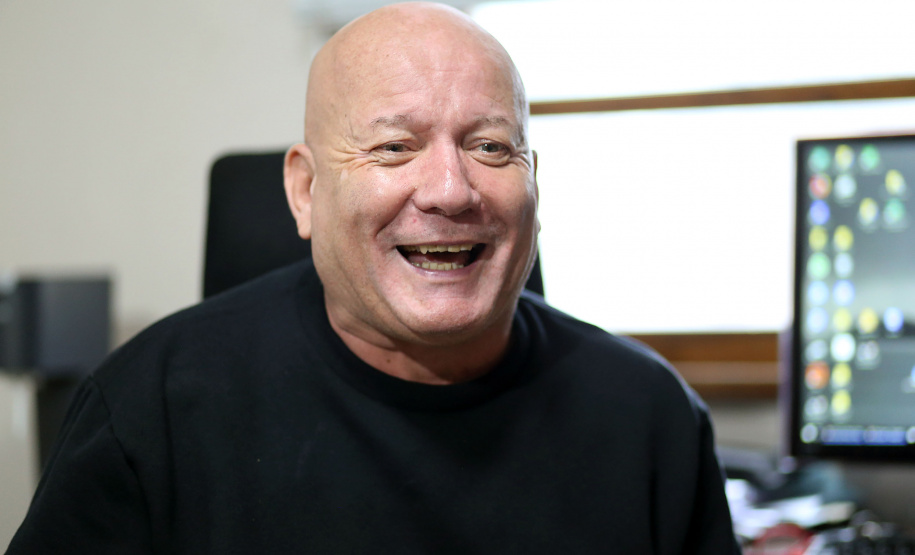 Jornalista Roberto José da Silva, o Zé Beto  -  Curitiba, 31/05/2019  -  Foto: Gilson Abreu/ANPr