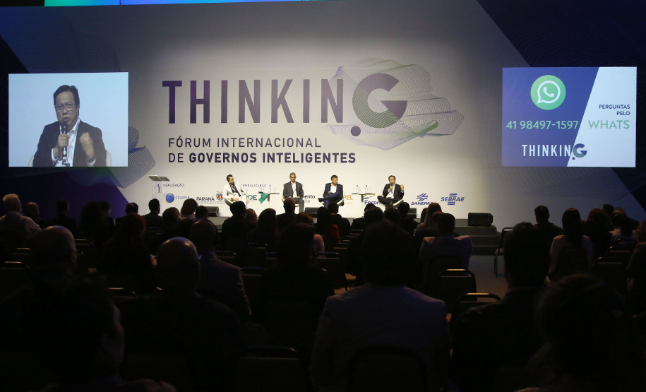 Fórum Internacional de Inovação ThinkinG.  -  Foz do Iguaçu, 27/06/2019  -  Foto: Jaelson Lucas/ANPr