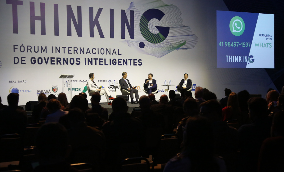 Fórum Internacional de Inovação ThinkinG.  -  Foz do Iguaçu, 27/06/2019  -  Foto: Jaelson Lucas/ANPr