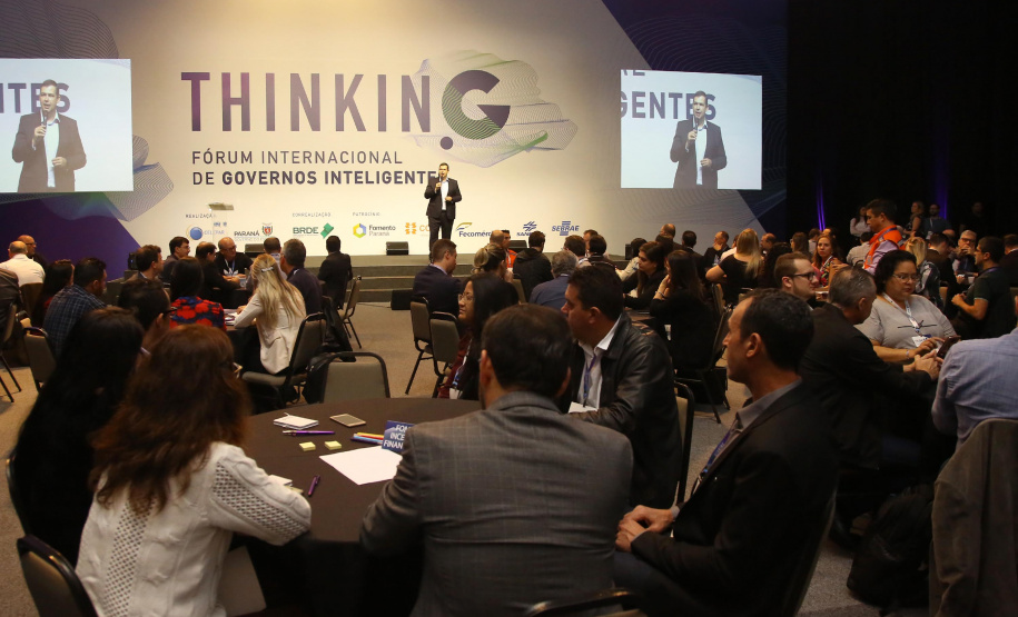 Fórum Internacional de Inovação ThinkinG.  -  Foz do Iguaçu, 28/06/2019  -  Foto: Jaelson Lucas/ANPr