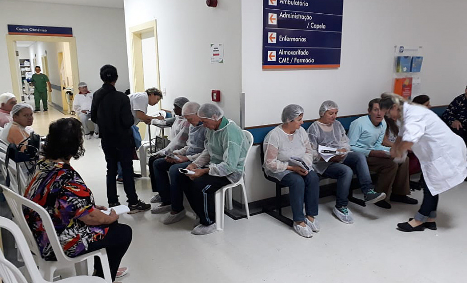 Hospital Regional do Sudoeste realiza mutirão de cirurgia de catarata. Foto: Divulgação/SESA