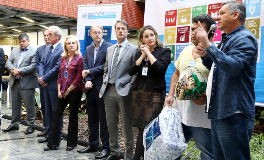 Paulo Koltun, da Associação de Moradores Vitória Régia. Foto: Divulgação/Sanepar