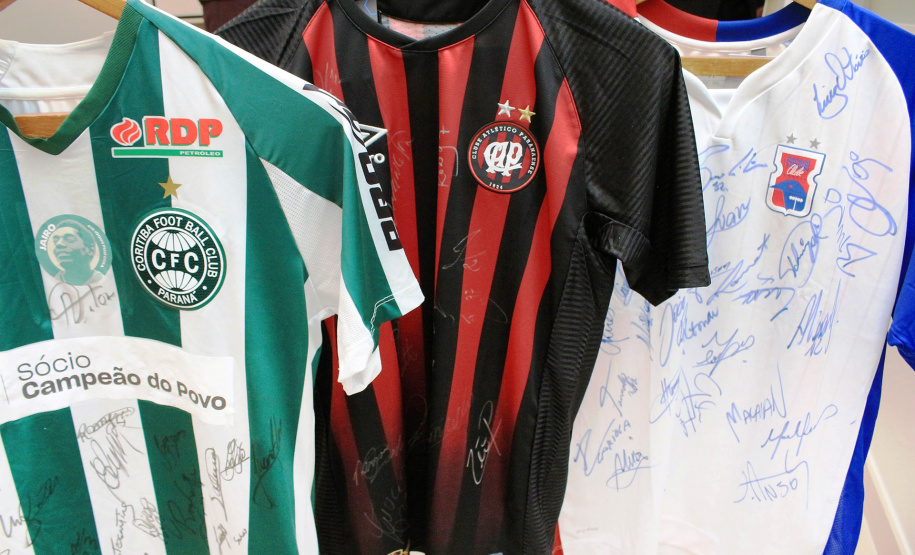 Lançamento da 14ª edição da Campanha "Doe sangue pelo esporte", que incentiva a doação de sangue e de medula óssea.
Foto:Clevis Massolla/SESA