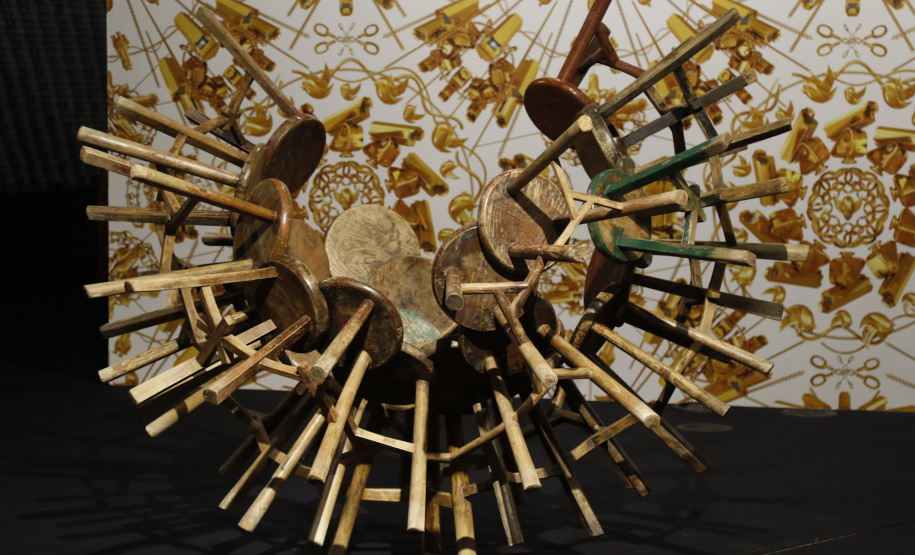 Cobertura no evento de abertura da exposição do Ai Weiwei no Museu Oscar Niemeyer, no dia 02/05/2019. - Foto: Antônio More / MorePress