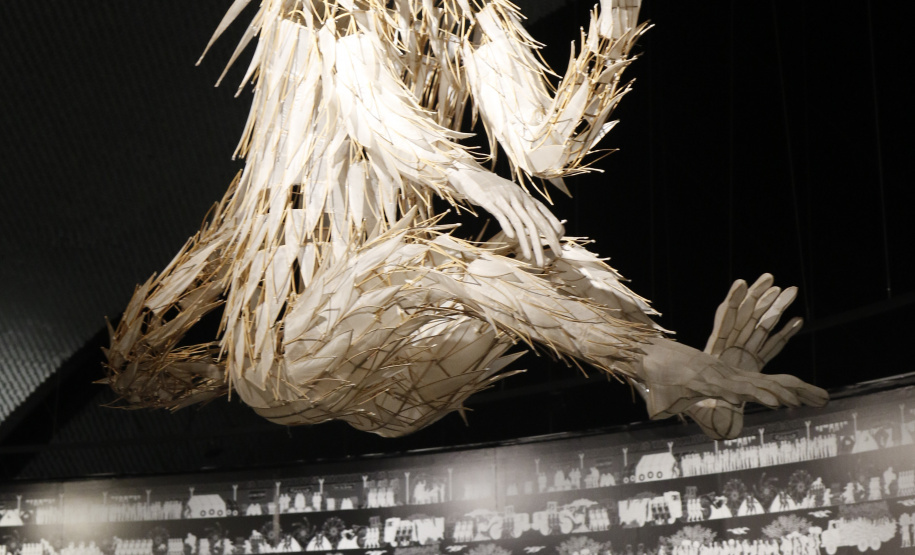 Cobertura no evento de abertura da exposição do Ai Weiwei no Museu Oscar Niemeyer, no dia 02/05/2019. - Foto: Antônio More / MorePress