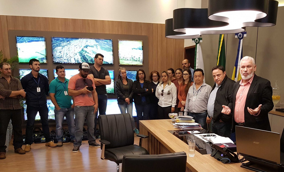 O líder do governo confirma a parceria entre os entes do Estado e do município  -  Foto: Sanepar