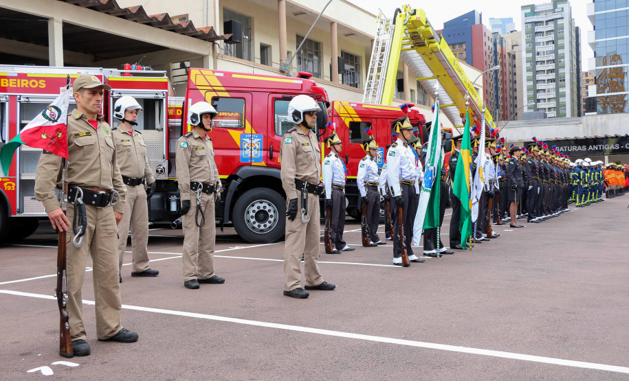 Curitiba, 02 de julho de 2019. Solenidade em Comemoração ao dia dos Bombeiros. Foto:Soldado Amanda Morais