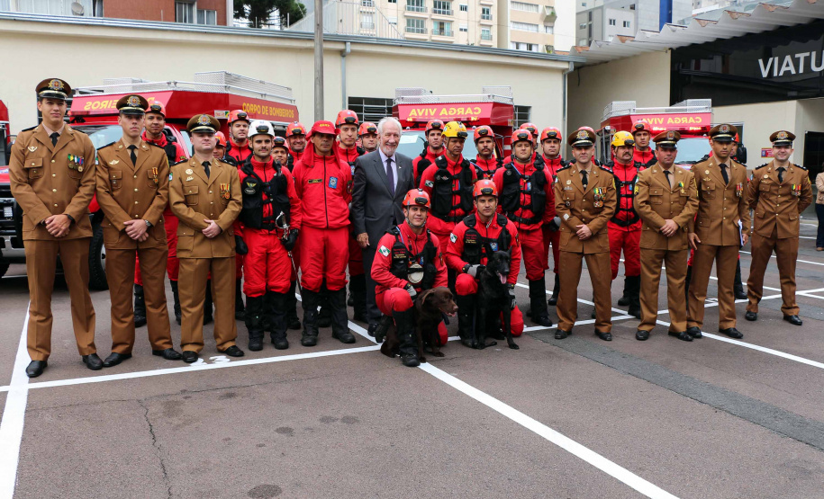 Curitiba, 02 de julho de 2019. Solenidade em Comemoração ao dia dos Bombeiros. Foto:Soldado Amanda Morais