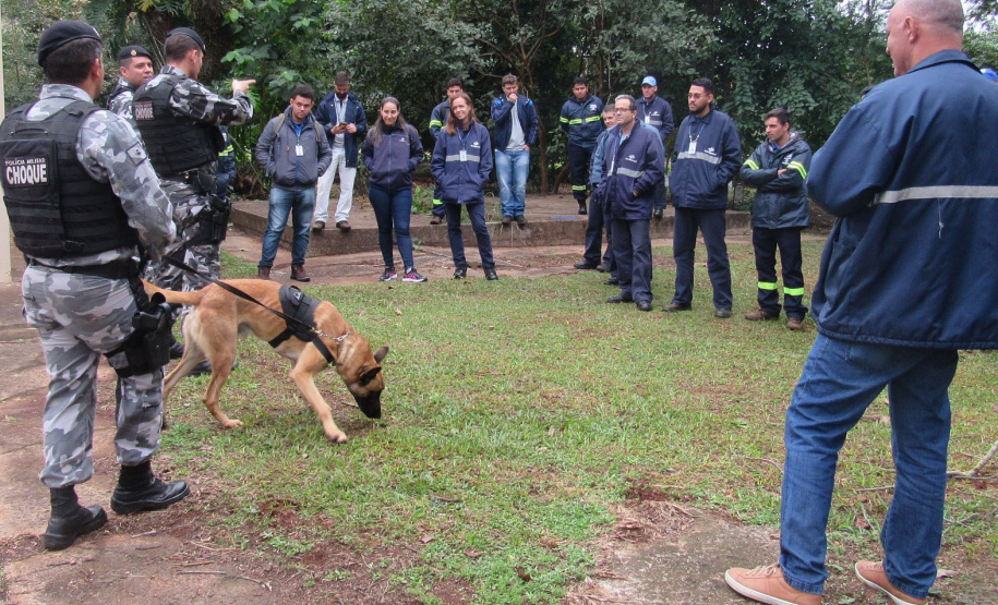 Profissionais da Sanepar recebem treinamento periodicamente. Foto: Divulgação/Sanepar