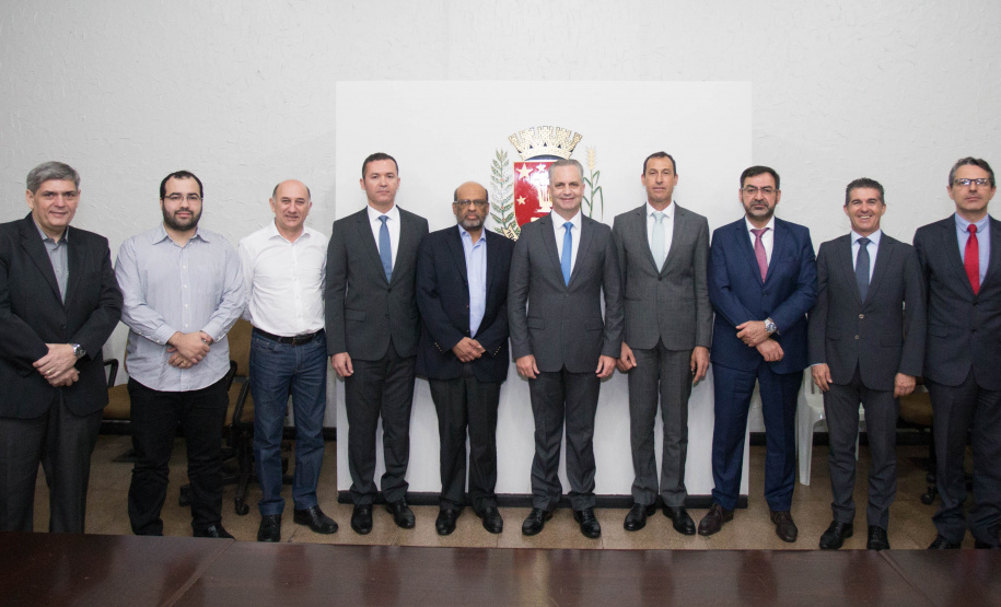 A Receita Estadual do Paraná e a Prefeitura de Maringá firmaram nesta quarta-feira (03) uma parceria que vai aprimorar a fiscalização e promover uma concorrência mais saudável entre os postos de combustível da cidade.  -  Maringá, 03/07/2019  -  Foto: Vivian Silva/Divulgação SEFA