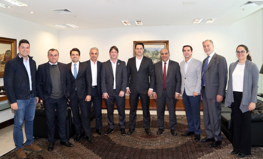 Governador Carlos Massa Ratinho Junior recebe Governador Tucumán Juan Manzur  -  Curitiba, 04/07/2019  -  Foto Gilson Abreu