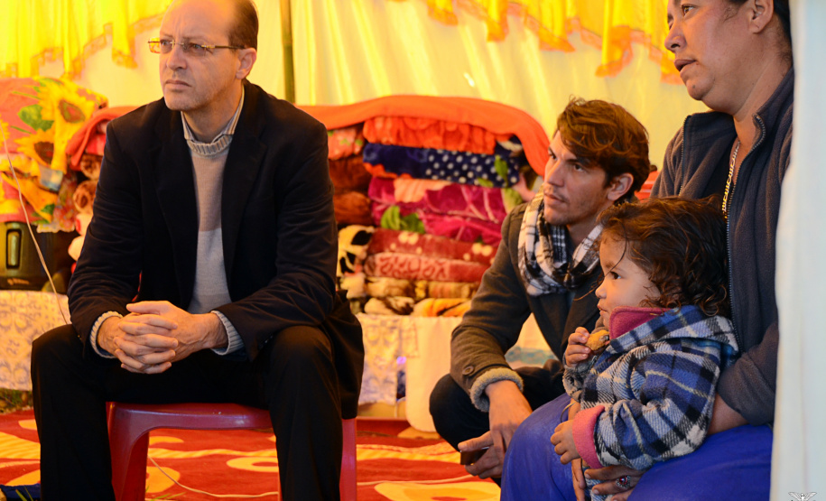 A Superintendência Geral de Diálogo e Interação Social (Sudis) realiza visita técnica em acampamento cigano às margens da BR 376, em Curitiba.  -  Curitiba, 05/07/2019  -  Foto: Nelson Andrade/SUDIS
