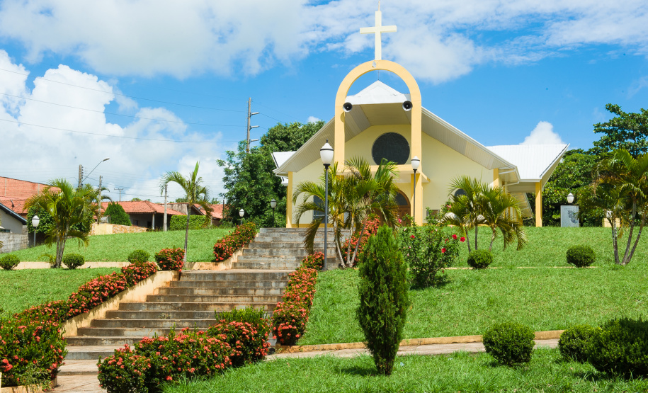 Santuario Sao Vicente Pallott, em Ribeirão Claro. Foto: Fabio Dias/EPR