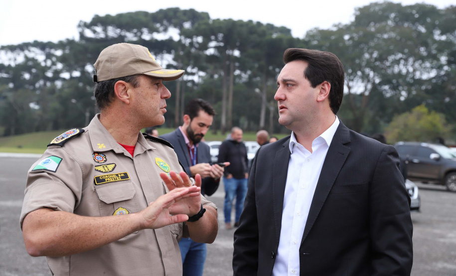 O Governo do Estado confirmou nesta quarta-feira (10) um reforço em equipamentos de segurança para as polícias do Paraná