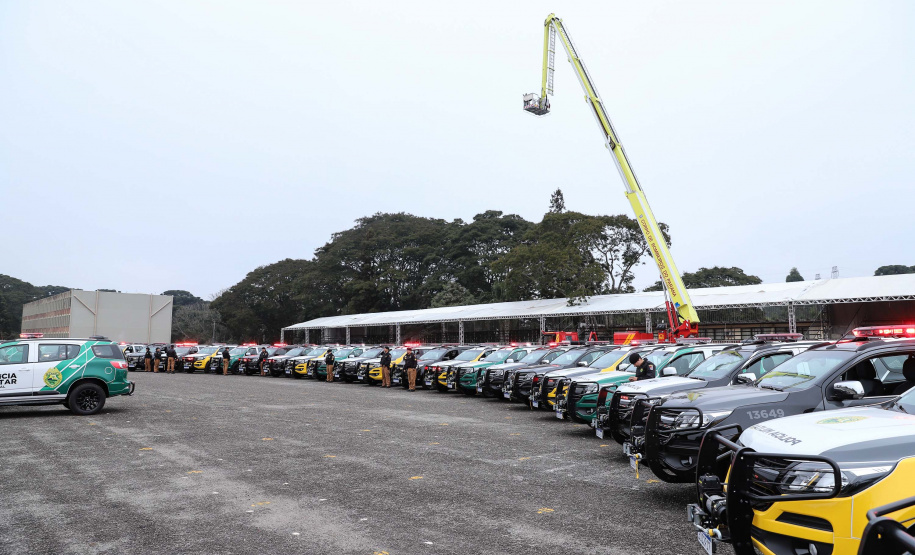 O Governo do Estado confirmou nesta quarta-feira (10) um reforço em equipamentos de segurança para as polícias do Paraná