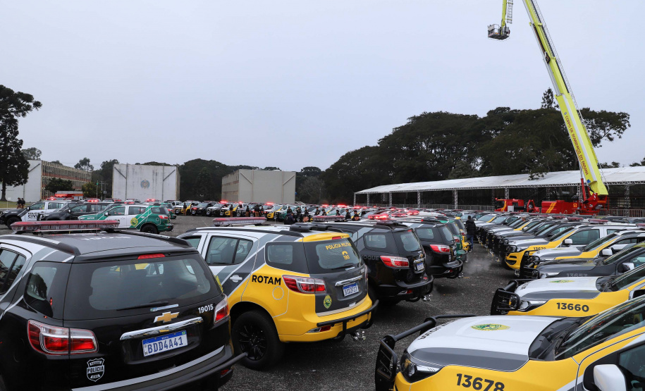 O Governo do Estado confirmou nesta quarta-feira (10) um reforço em equipamentos de segurança para as polícias do Paraná