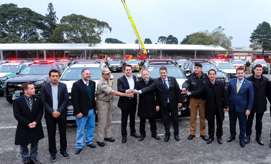 O Governo do Estado confirmou nesta quarta-feira (10) um reforço em equipamentos de segurança para as polícias do Paraná