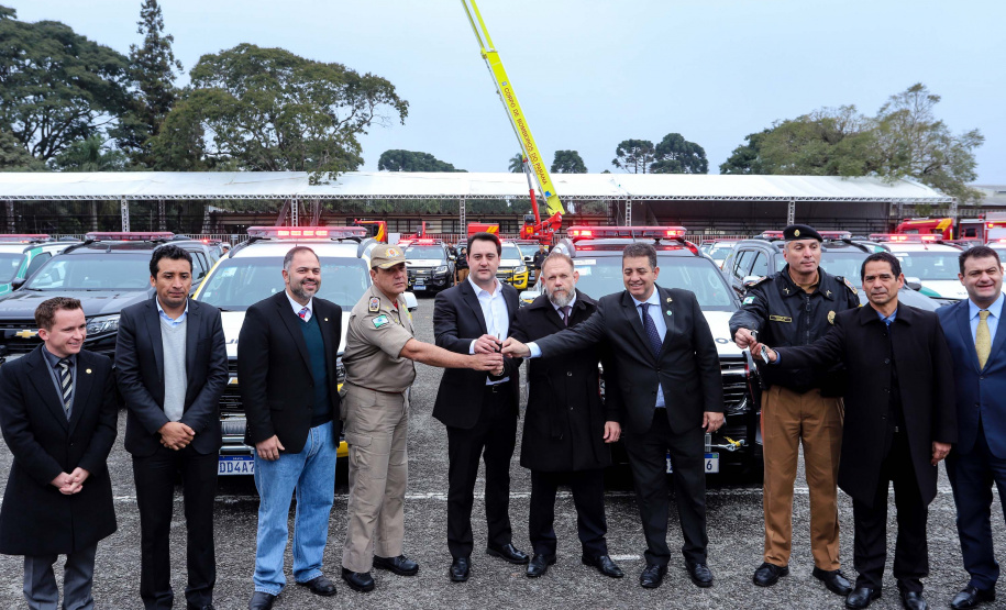 O Governo do Estado confirmou nesta quarta-feira (10) um reforço em equipamentos de segurança para as polícias do Paraná