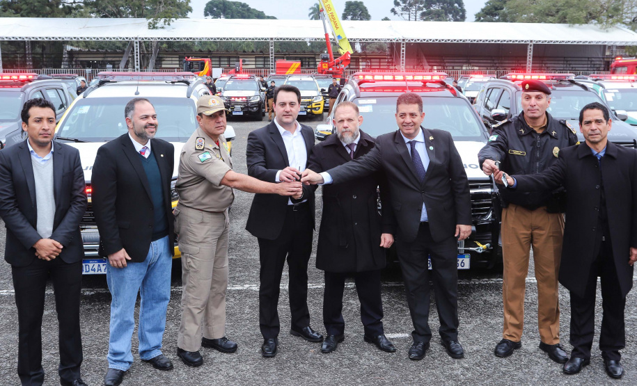O Governo do Estado confirmou nesta quarta-feira (10) um reforço em equipamentos de segurança para as polícias do Paraná