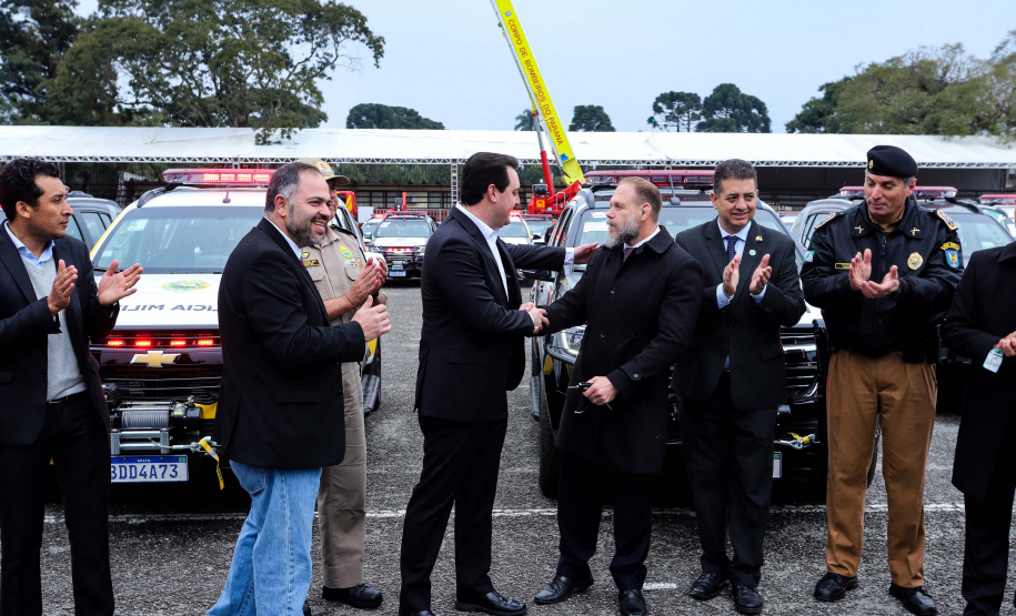 O Governo do Estado confirmou nesta quarta-feira (10) um reforço em equipamentos de segurança para as polícias do Paraná