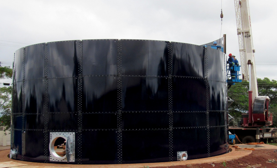 A Sanepar abriu processo de licitação para a construção de outro reservatório de água na região Norte da cidade. A unidade, com capacidade para 2 milhões de litros de água, será instalada na Avenida das Pombas. A abertura da licitação está marcada para as 8h do dia 23 de julho. Foto: Divulgação/Sanepar