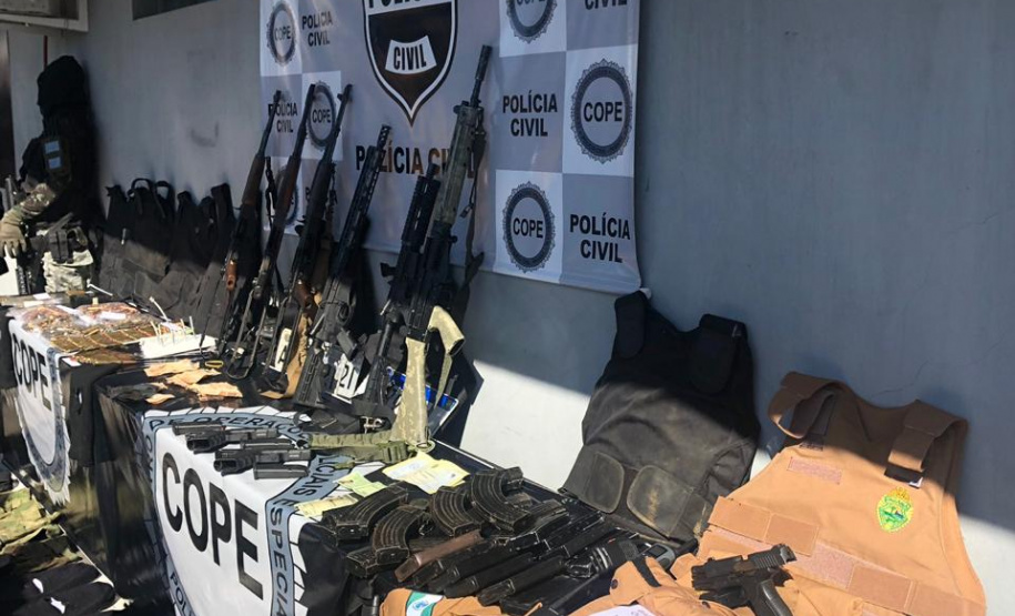 Polícia Civil desmantela quadrilha suspeita de roubos a bancos