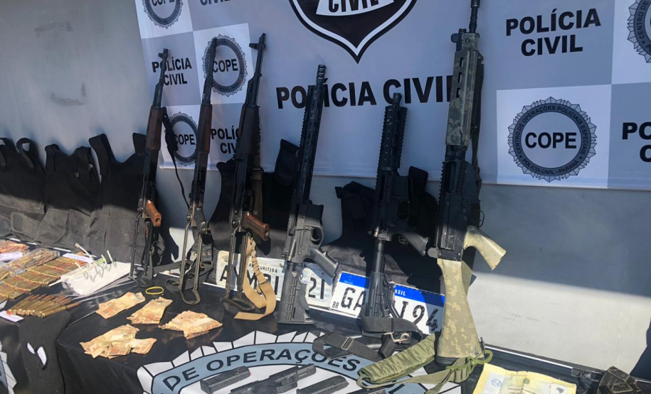 Polícia Civil desmantela quadrilha suspeita de roubos a bancos