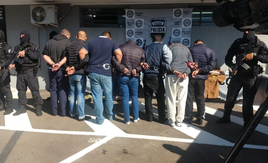 Polícia Civil desmantela quadrilha suspeita de roubos a bancos