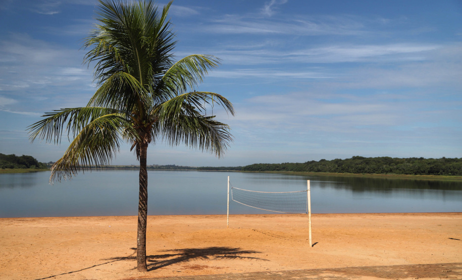 04/2019 - Itaipulândia - Praia. Foto: José Fernando Ogura/ANPr