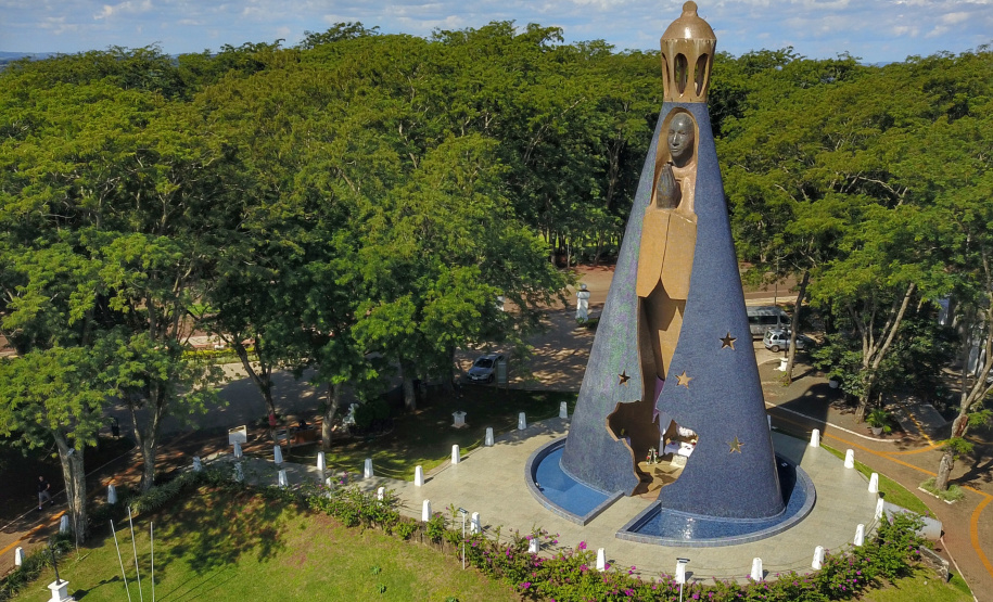 04/2019- Itaupulândia - Santuário Nossa Senhora Aparecida. Foto: José Fernando Ogura/ANPr