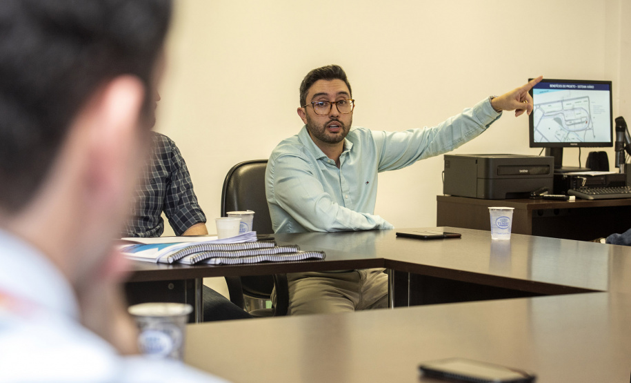 A administração dos Portos do Paraná desenvolveu um projeto para melhorar e gerar novas alternativas ao sistema viário e aos modais que operam no Porto de Paranaguá. A proposta é concentrar a descarga ferroviária dos granéis sólidos para exportação. Foto: Claudio Neves/Portos Paraná