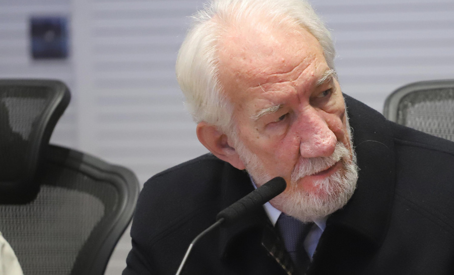 O governador em exercício Darci Piana reunido com o secretariado de Governo.Curitiba, 16-07-19.Foto: Arnaldo Alves / ANPr.