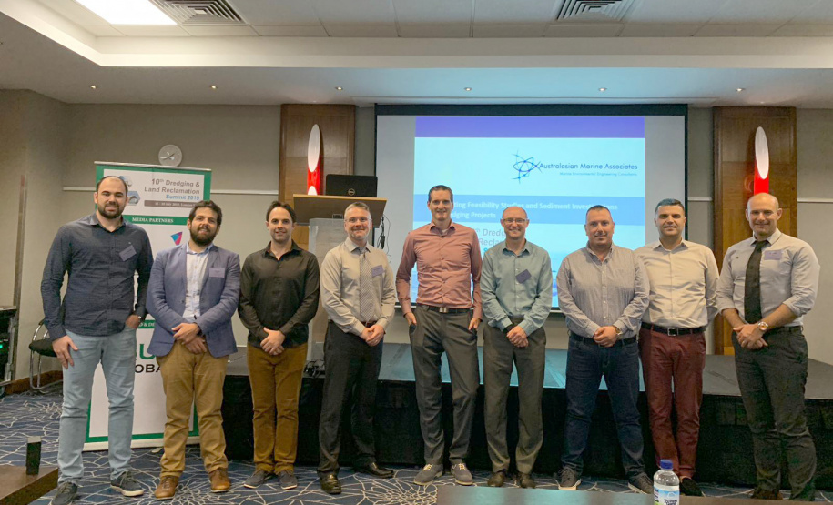 Engenheiros da Portos do Paraná integram cúpula mundial sobre dragagem. Foto: Divulgação/Portos do Paraná