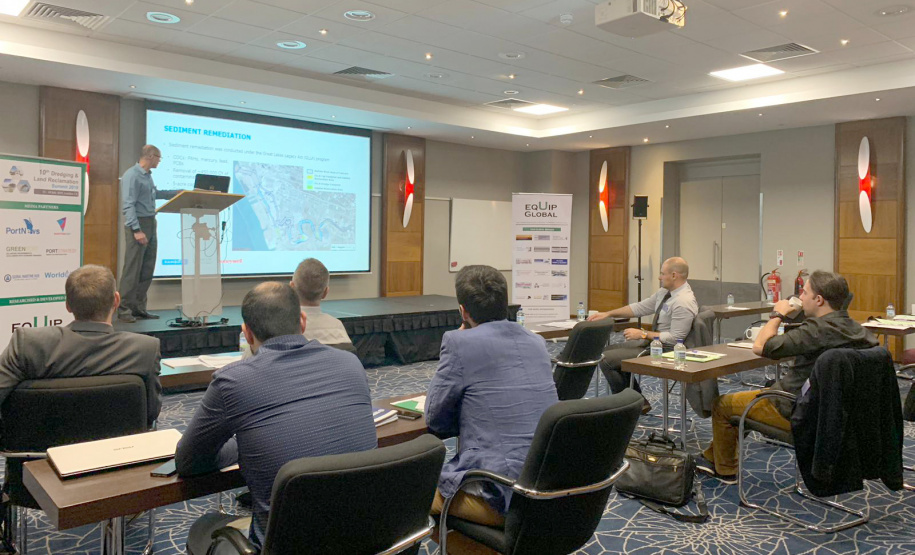 Engenheiros da Portos do Paraná integram cúpula mundial sobre dragagem. Foto: Divulgação/Portos do Paraná