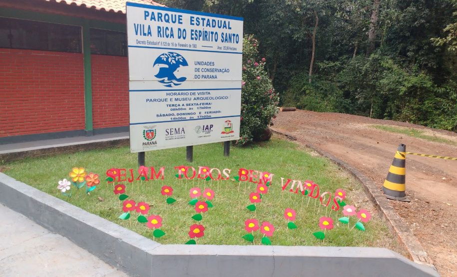 Parque Estadual Vila Rica do Espírito Santo. Foto: Divulgação/IAP