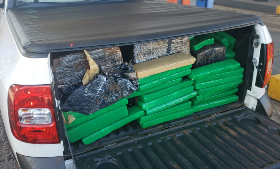Polícia apreende 1,4 tonelada de droga em rodovias do Estado. Foto: PCPR