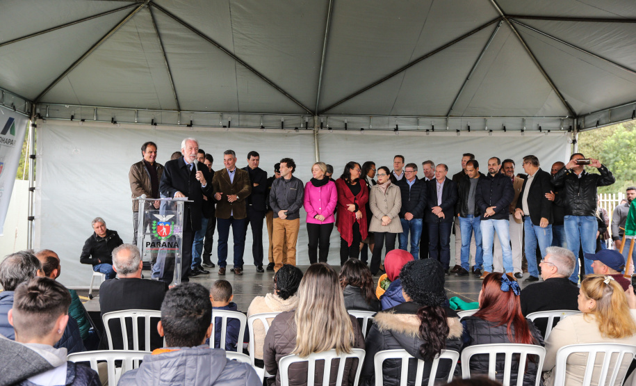 O governador em exercício do Paraná Darci Piana inaugura nesta sexta-feira (19), o Centro Municipal de Atendimento Educacional Especializado (Cmaee) Gustavo Maier, no bairro Guarituba, em Piraquara, Região Metropolitana de Curitiba.   Curitiba, 19/07/2019 -  Foto: Geraldo Bubniak/ANPr