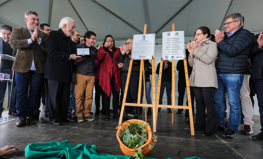 O governador em exercício do Paraná Darci Piana inaugura nesta sexta-feira (19), o Centro Municipal de Atendimento Educacional Especializado (Cmaee) Gustavo Maier, no bairro Guarituba, em Piraquara, Região Metropolitana de Curitiba.   Curitiba, 19/07/2019 -  Foto: Geraldo Bubniak/ANPr