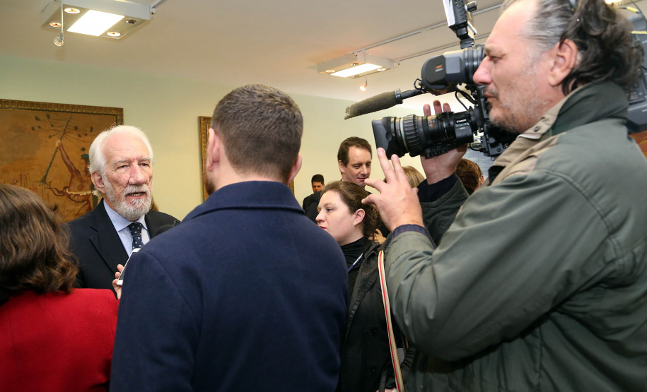 Assinatura de convenio Comec com a UrbsFoto Gilson Abreu/ANPr