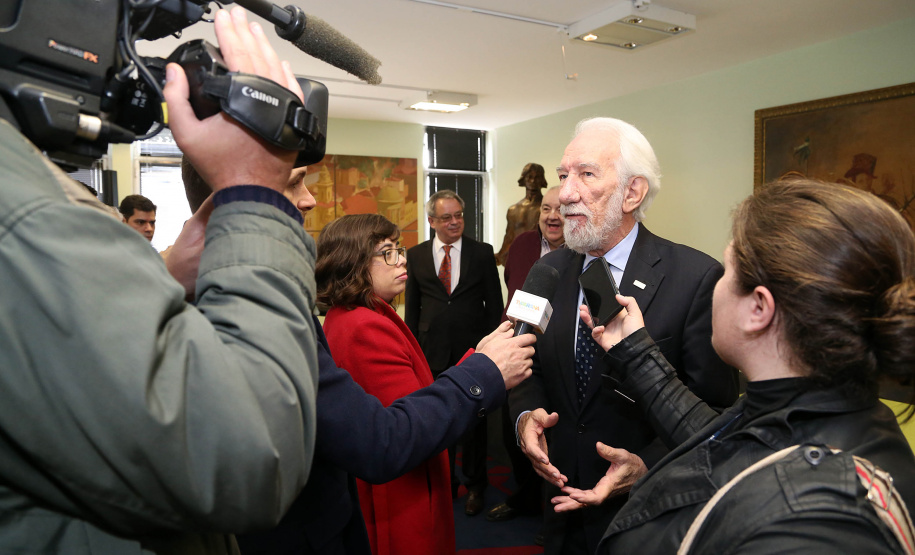 Assinatura de convenio Comec com a UrbsFoto Gilson Abreu/ANPr