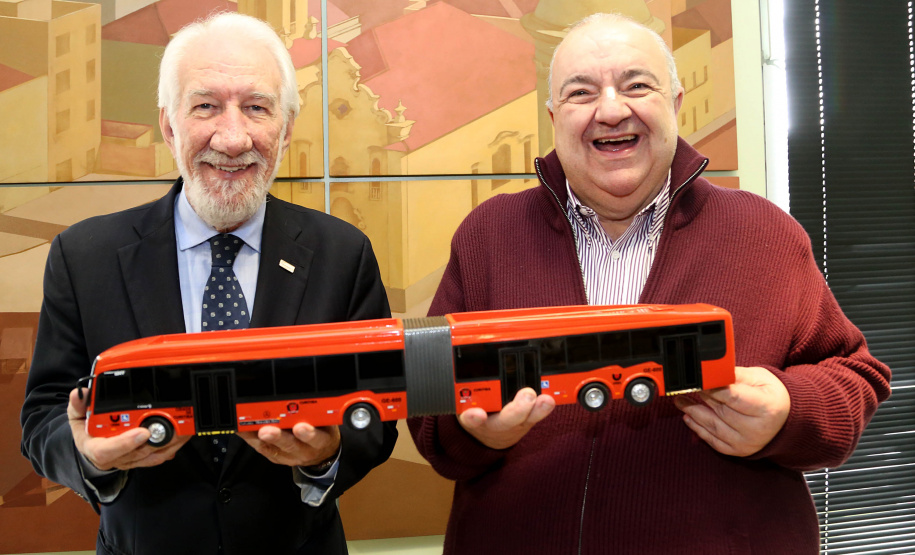 Assinatura de convenio Comec com a UrbsFoto Gilson Abreu/ANPr