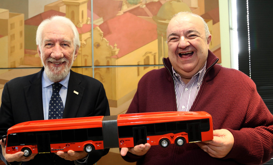 Assinatura de convenio Comec com a UrbsFoto Gilson Abreu/ANPr