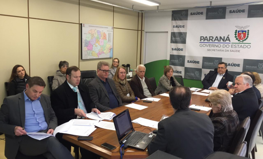 O Conselho de Administração do Complexo Hospitalar do Trabalhador (CHT) realizou sua primeira reunião nesta quarta-feira (18). O objetivo foi discutir e aprovar projetos que ampliam e melhoram o atendimento dos usuários do Sistema Único de Saúde – SUS – nos hospitais que compõem o novo complexo em Curitiba.Foto: Andressa Oliveira