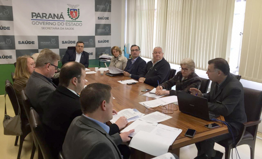 O Conselho de Administração do Complexo Hospitalar do Trabalhador (CHT) realizou sua primeira reunião nesta quarta-feira (18). O objetivo foi discutir e aprovar projetos que ampliam e melhoram o atendimento dos usuários do Sistema Único de Saúde – SUS – nos hospitais que compõem o novo complexo em Curitiba.Foto: Andressa Oliveira