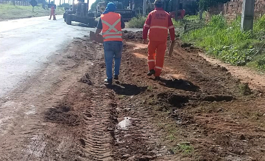Trecho da PR-542 terá serviços de conservação retomados. Foto:DER