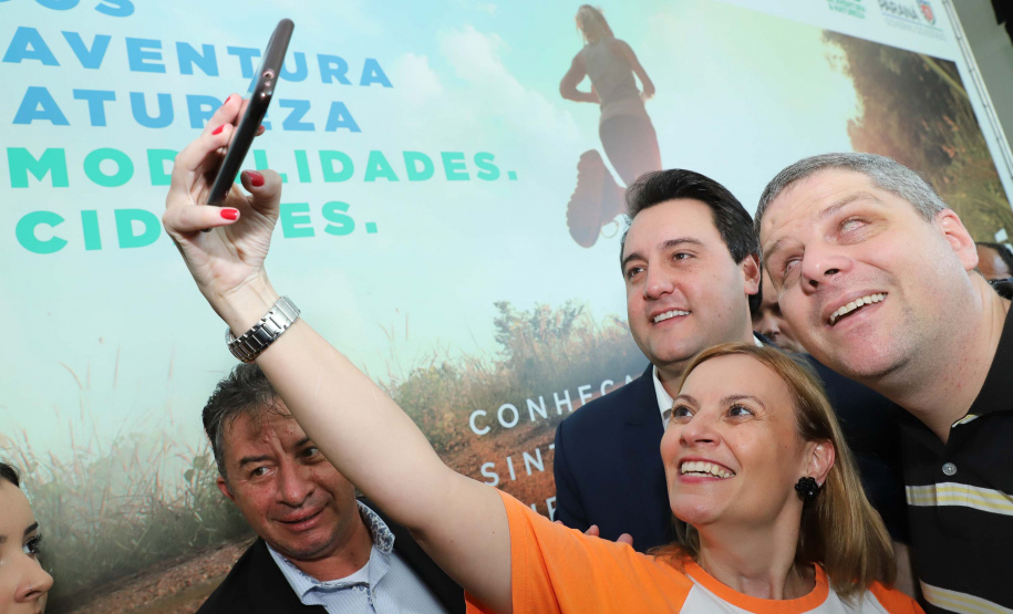 O Paraná terá neste ano uma série de competições que ajudarão a estimular práticas esportivas, além de evidenciar as belezas do Estado, atrair turistas e movimentar a economia de diversas regiões. São os Jogos de Aventura e Natureza, uma iniciativa pioneira no Brasil em formato e abrangência que foi lançada nesta terça-feira (23) pelo governador Carlos Massa Ratinho Junior. Foto: Rodrigo Felix Leal/ANPr
