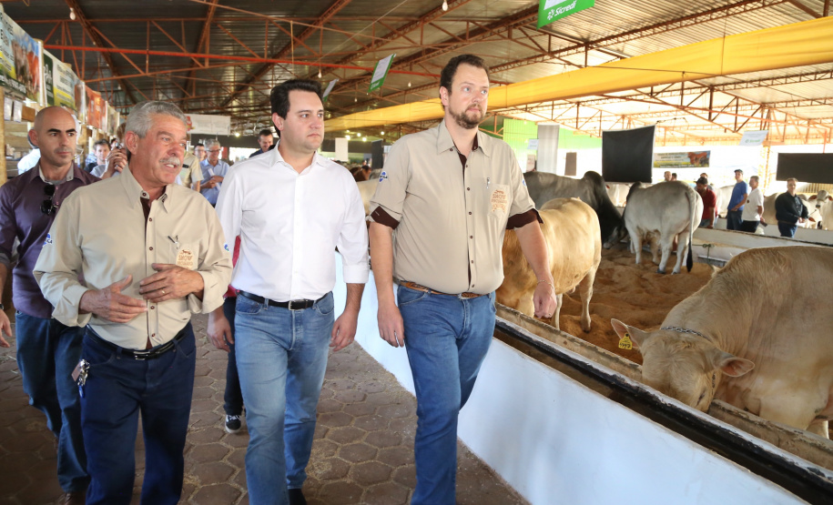Governador Carlos Massa Ratinho Junior visita o 5º Show Pecuário de Cascavel. 23/07/2019. Foto: José Fernando Ogura/ANPr