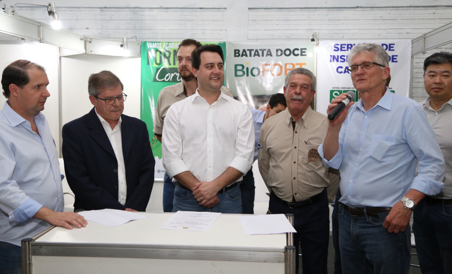 Governador Carlos Massa Ratinho Junior visita o 5º Show Pecuário de Cascavel. 23/07/2019. Foto: José Fernando Ogura/ANPr