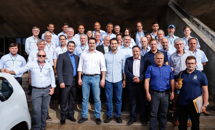 Governador Carlos Massa Ratinho Junior entrega  54 veículos para escritórios da Emater no Interior do Estado. Curitiba, 24/07/2019 - Foto: Rodrigo Felix Leal/ANPr